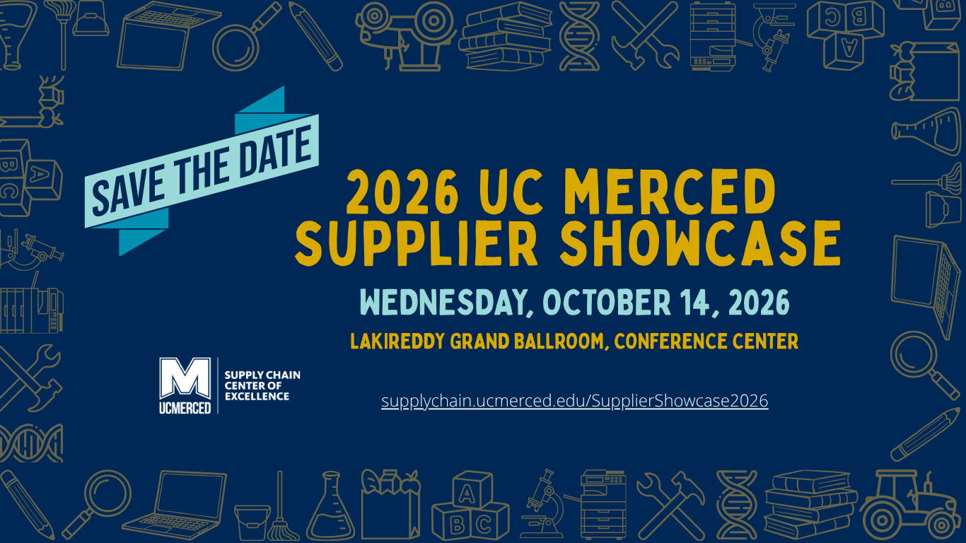 Supplier Showcase Save the Date